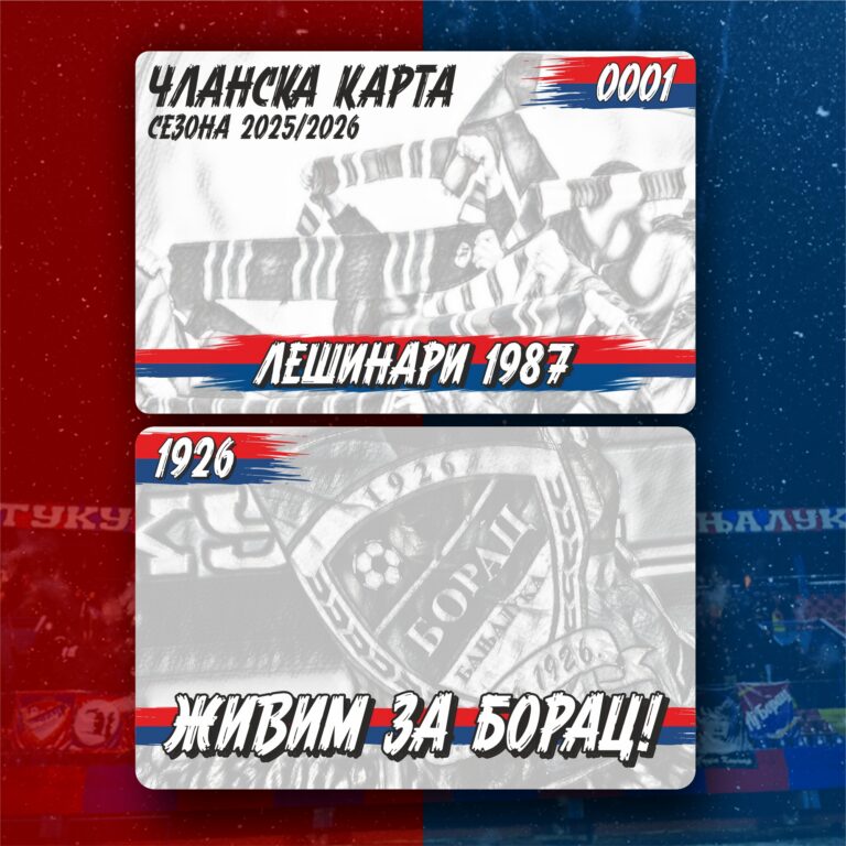 Чланске карте 2025/2026