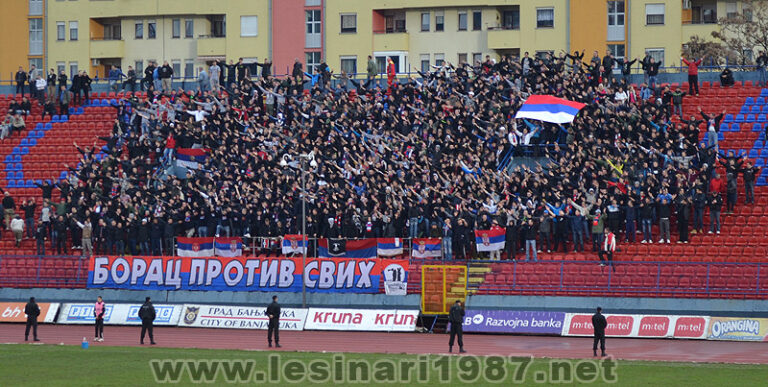 Борац – Жељезничар, 9.3.2013.